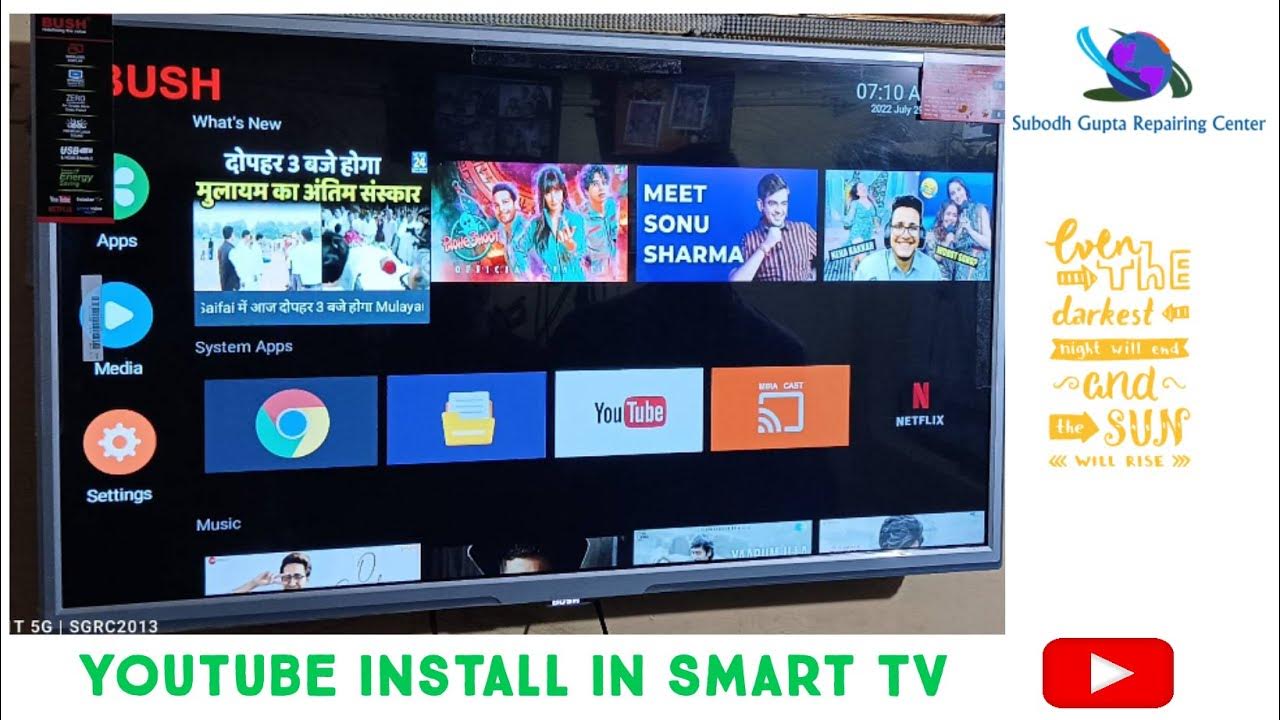 How To Install Youtube In Smart Tv YouTube