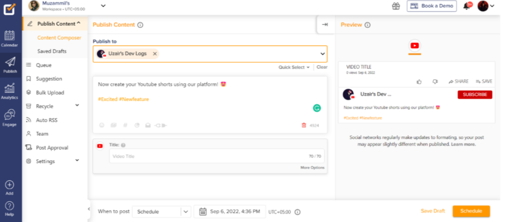 How To Schedule Youtube Shorts 11 Tools to Increase Views