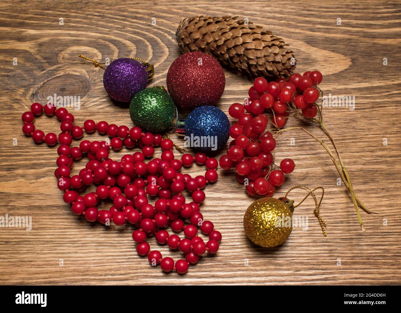 Christmas decorations and accessories Stock Photo Alamy