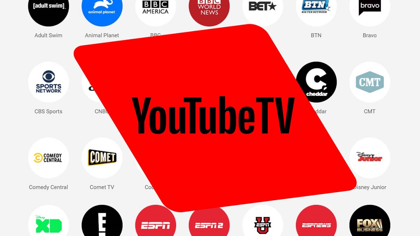 YouTube TV 2021 vs 2019 Channels Comparison Whats Changed