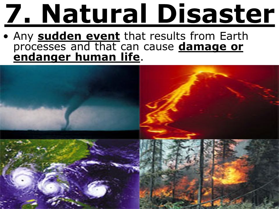 Catastrophic Events