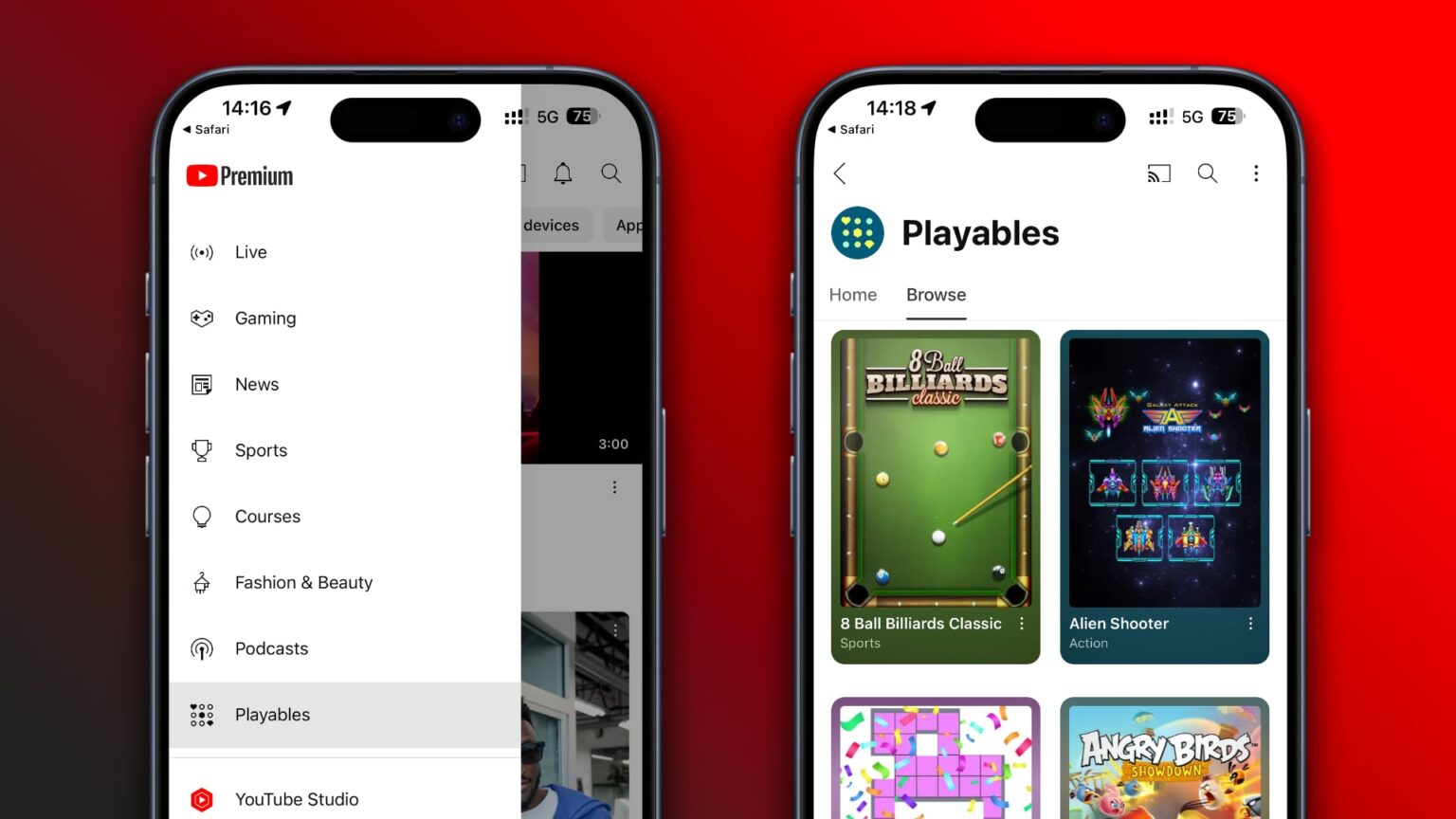 Google launches YouTube Playables free lightweight games