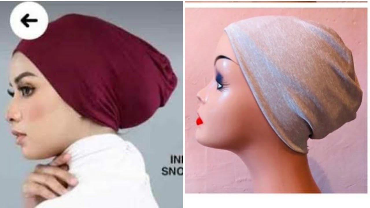 making of hijab inner cap DIY how to do it YouTube