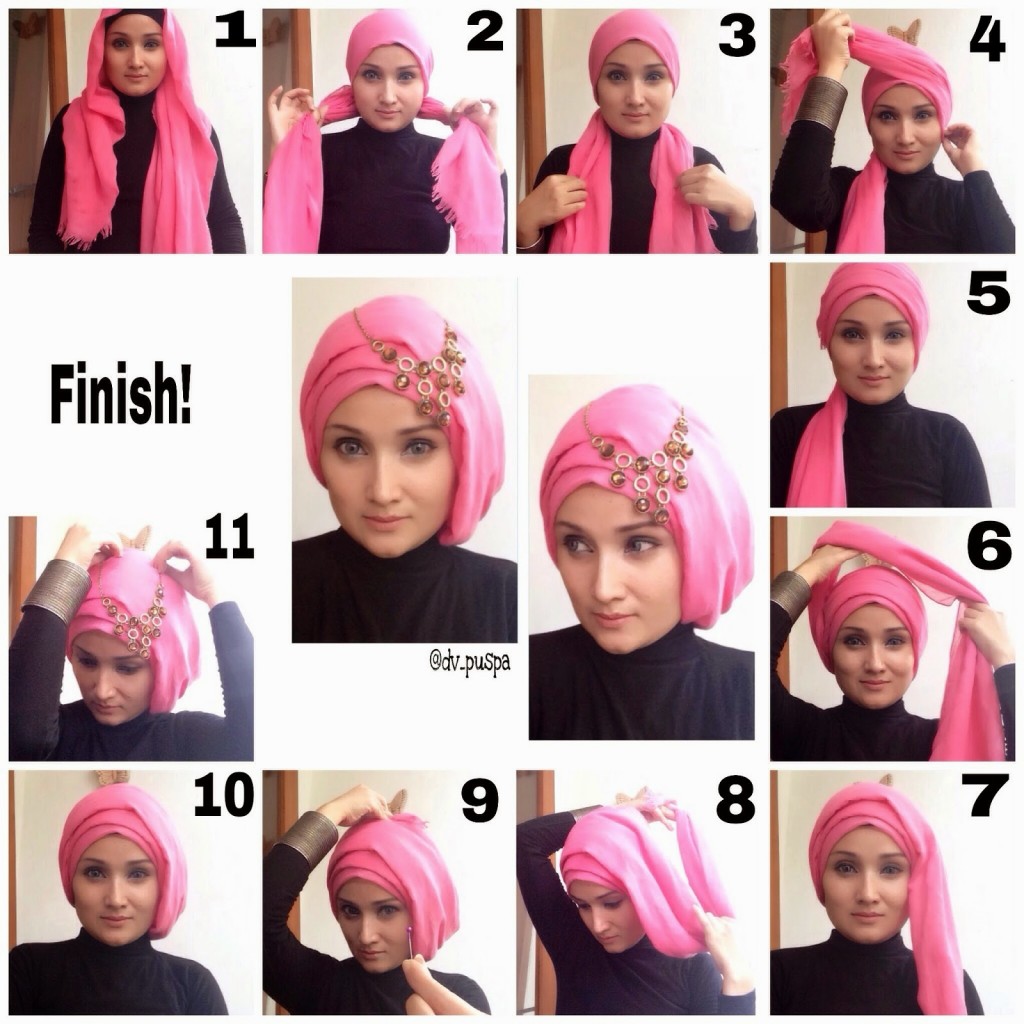 Modern Hijab Styles Step by Step Tutorials 2020 FashionGlint