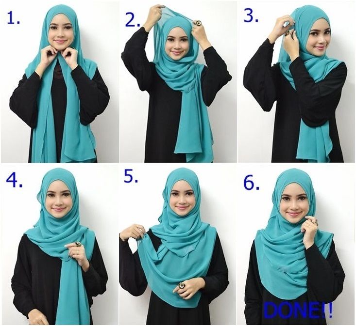 This is a beautiful Hijab tutorial you can wear daily for school or