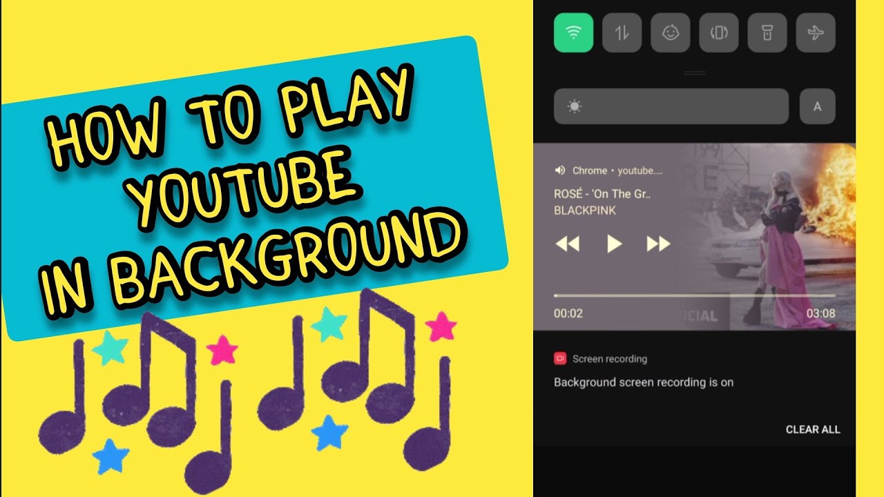 How to play youtube in background YouTube