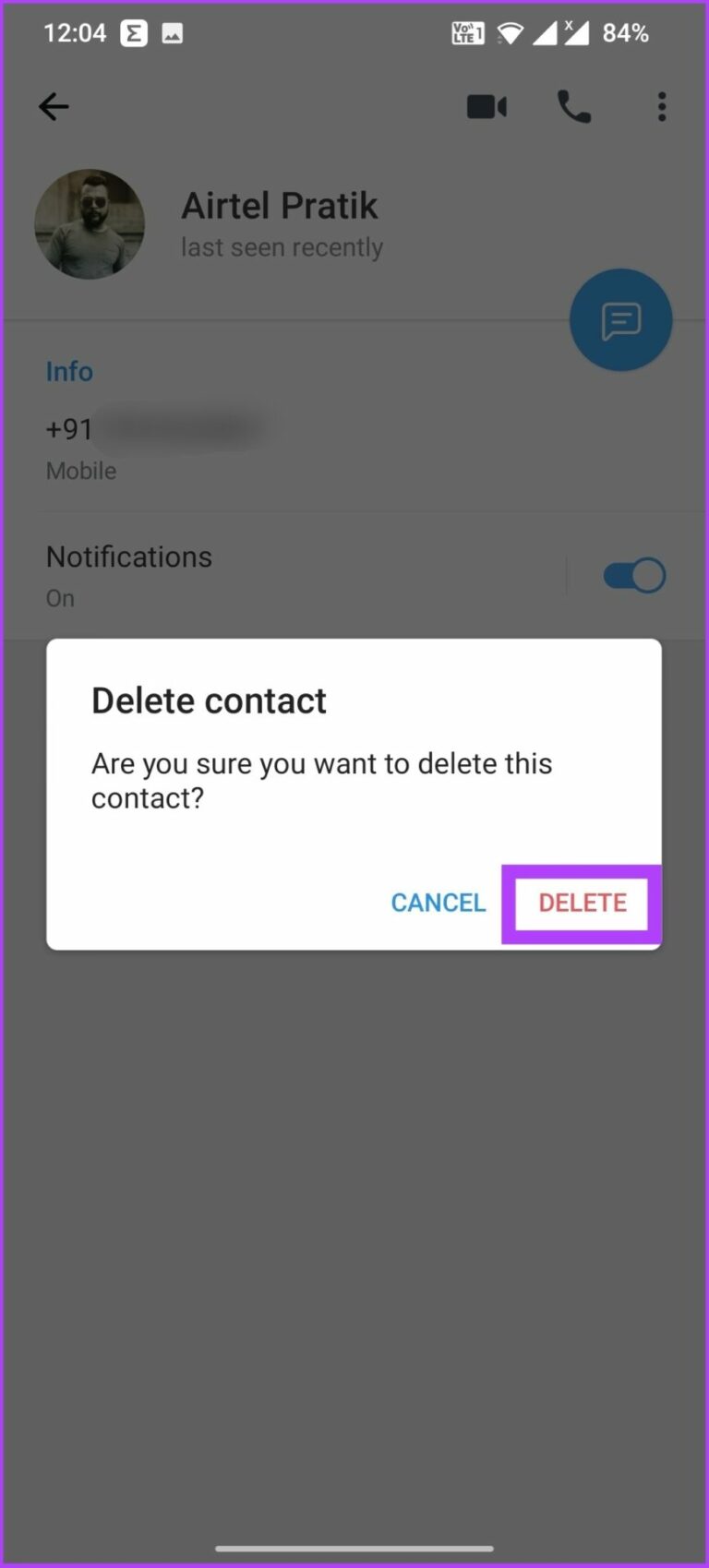 How to Delete Telegram Contacts on iPhone Android or PC Guiding Tech