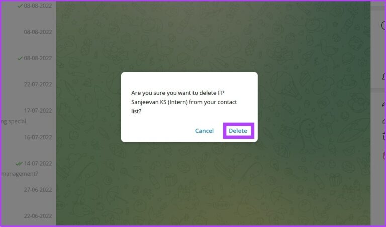 How to Delete Telegram Contacts on iPhone Android or PC Guiding Tech