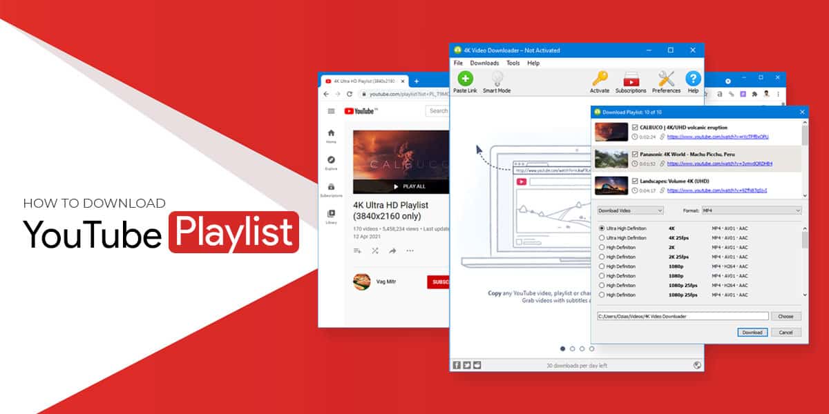 Youtube Playlist Download 5 empfohlene kostenlose YouTube Playlist