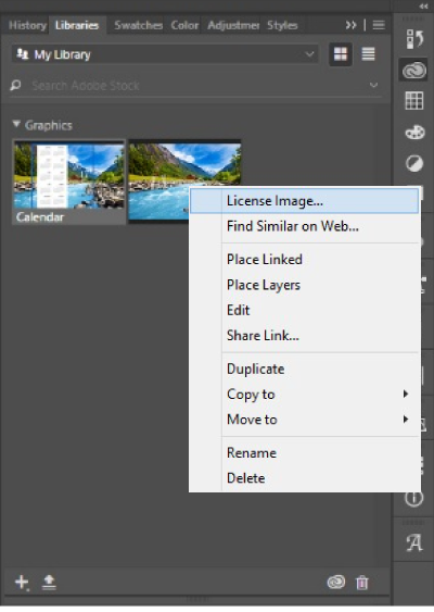 how much is each picture to license on adobe stock