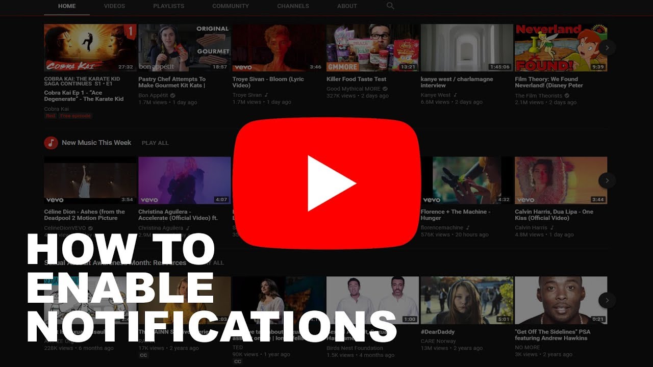 How to Enable Notifications on YouTube YouTube