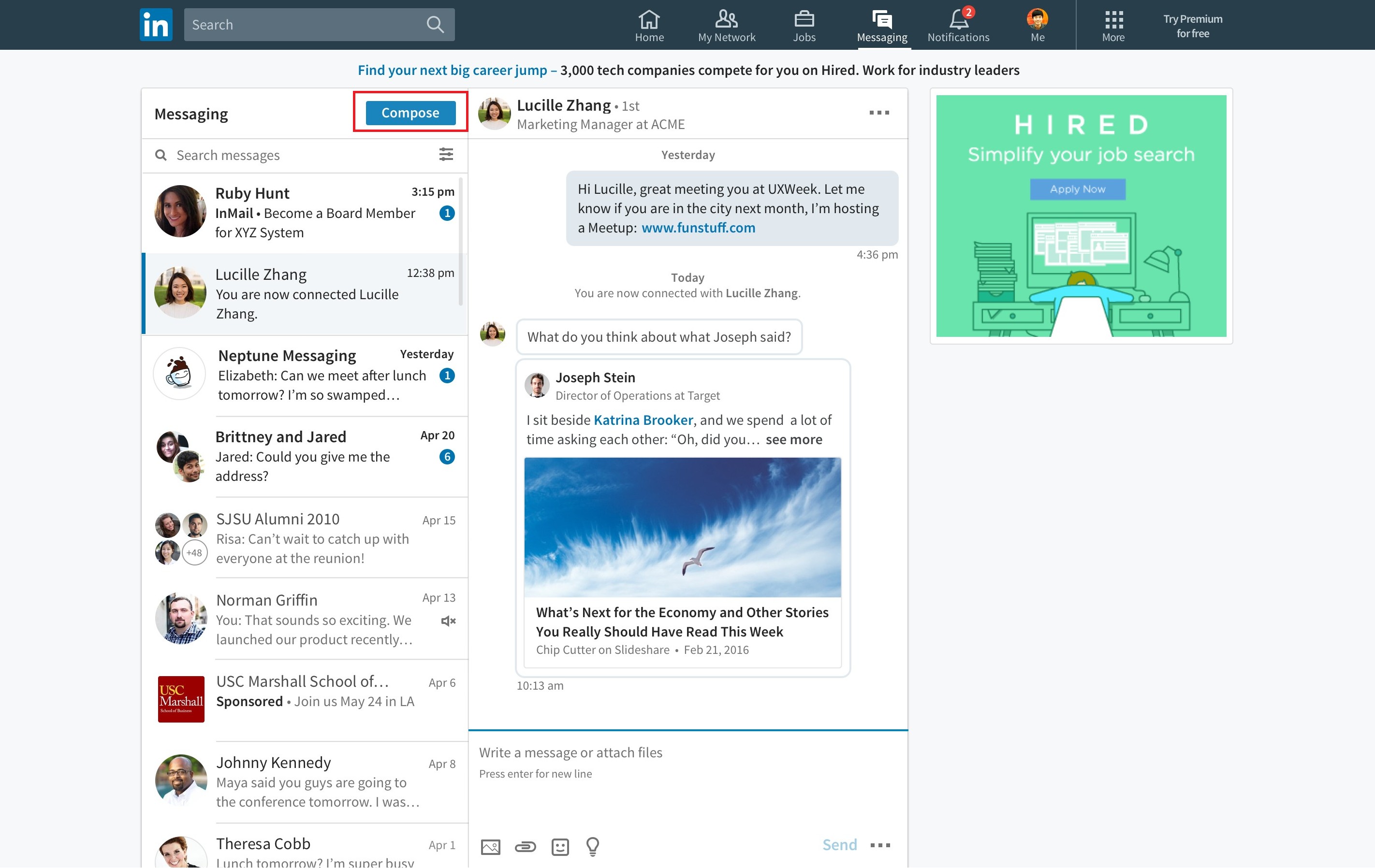 How to Send a Mass Message On LinkedIn Octopus CRM