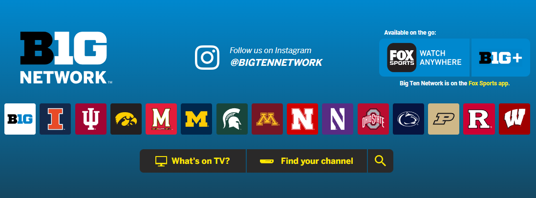 How to Watch Big Ten Network Live Without Cable in 2023
