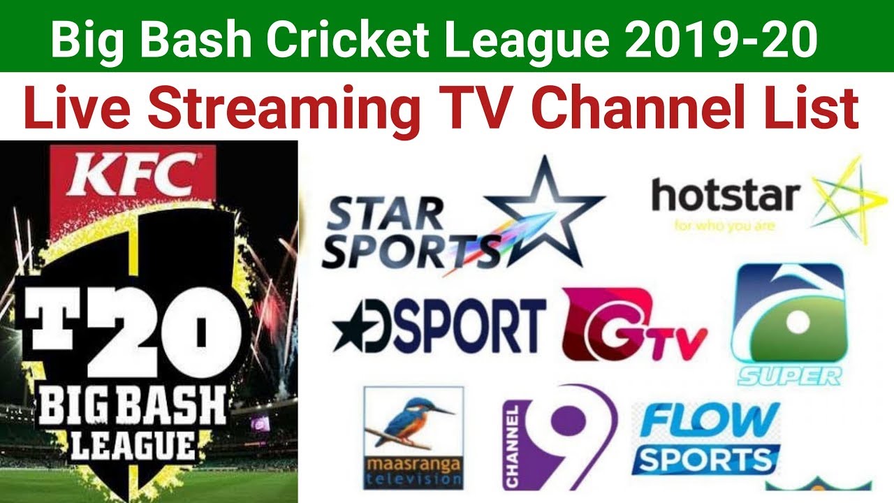 BBL 201920 Live Streaming TV Channel list Ten Sports Live Telecast