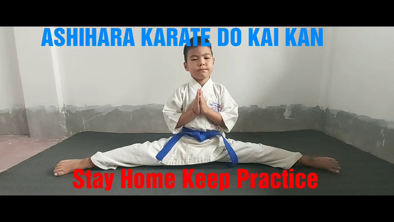 Karate practice at home YouTube