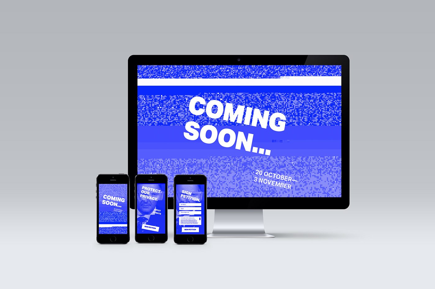 Protect Our Privacy Campaign Behance
