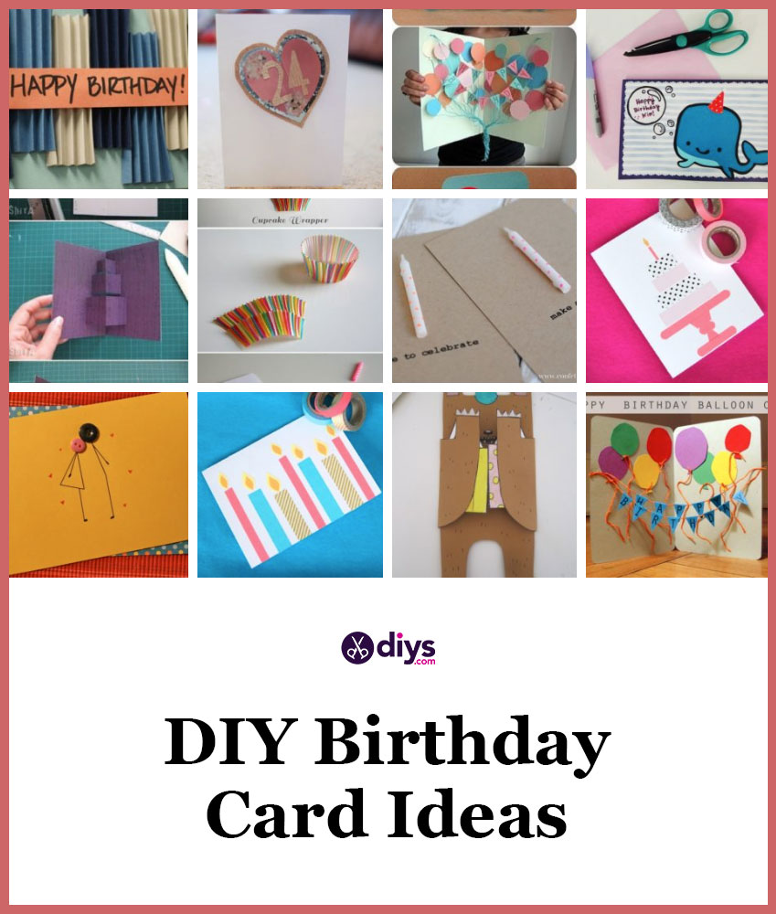 Cute DIY Birthday Card Ideas That Are Fun and Easy to Make