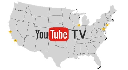 Accessing YouTube TV from outside the Five Cities in Which is it