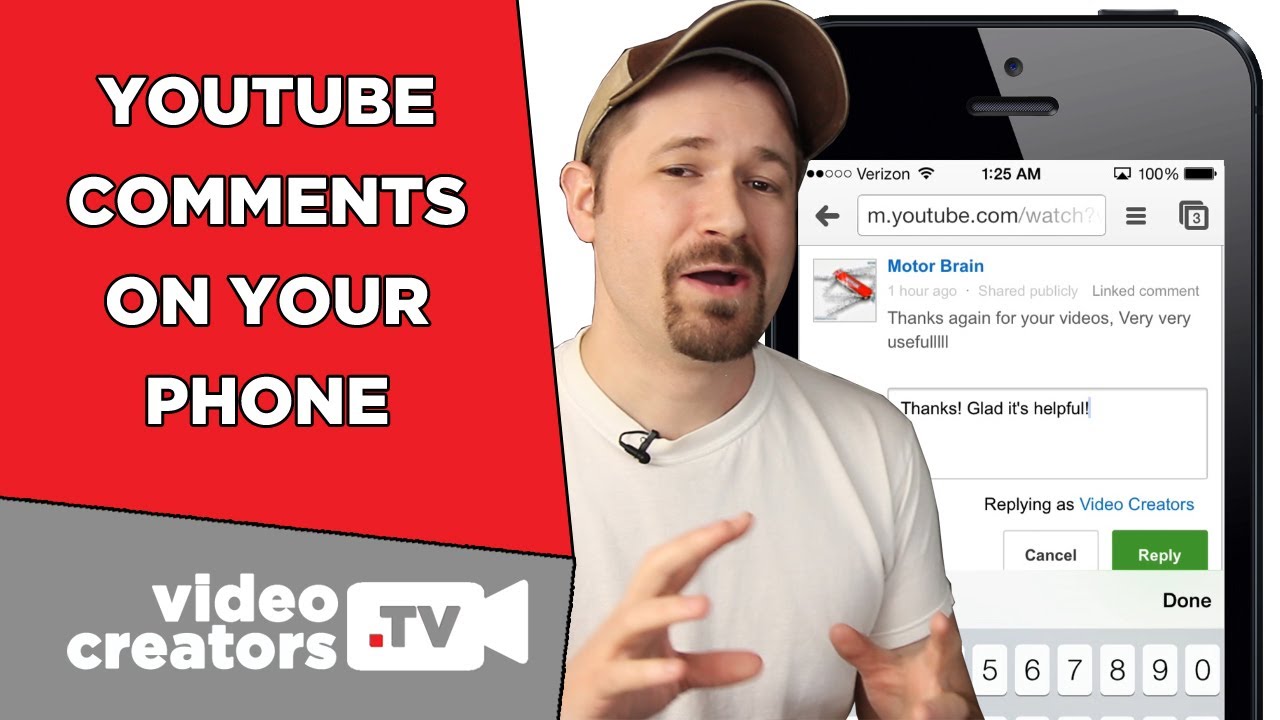 How To Reply to YouTube Comments on a Mobile Device YouTube