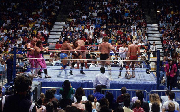 Royal Rumble historical photos 19881992 WWE