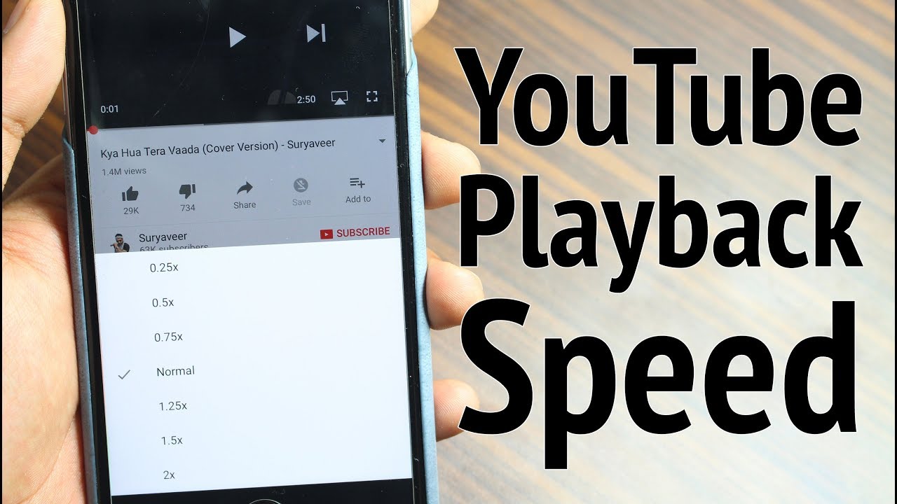 How to Change Playback Speed in YouTube on iPhone iPad Mac and