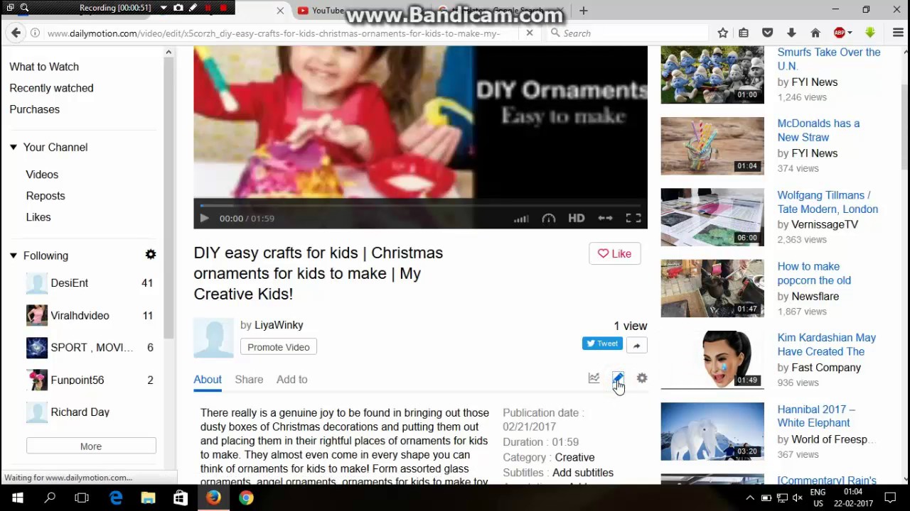 How to change or add thumbnail on dailymotion video in 2017 2 minutes