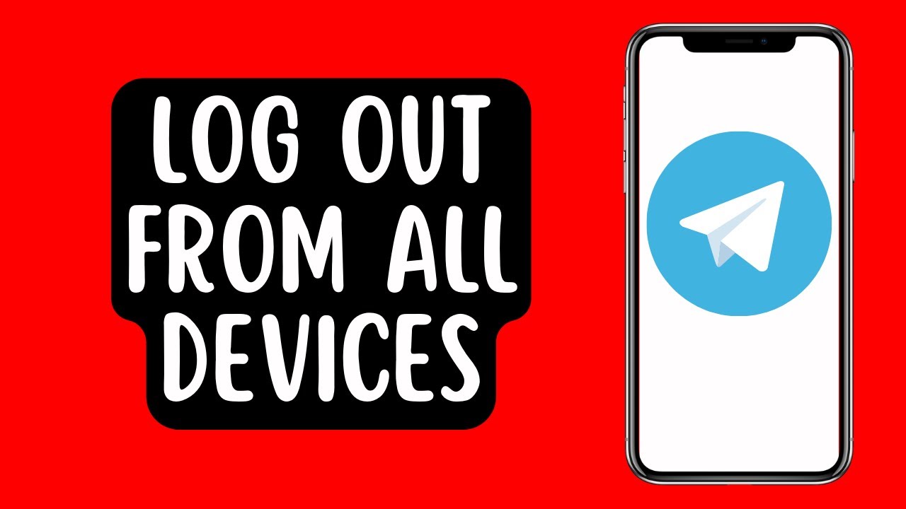 How to Log Out of Telegram From All Devices At Once YouTube