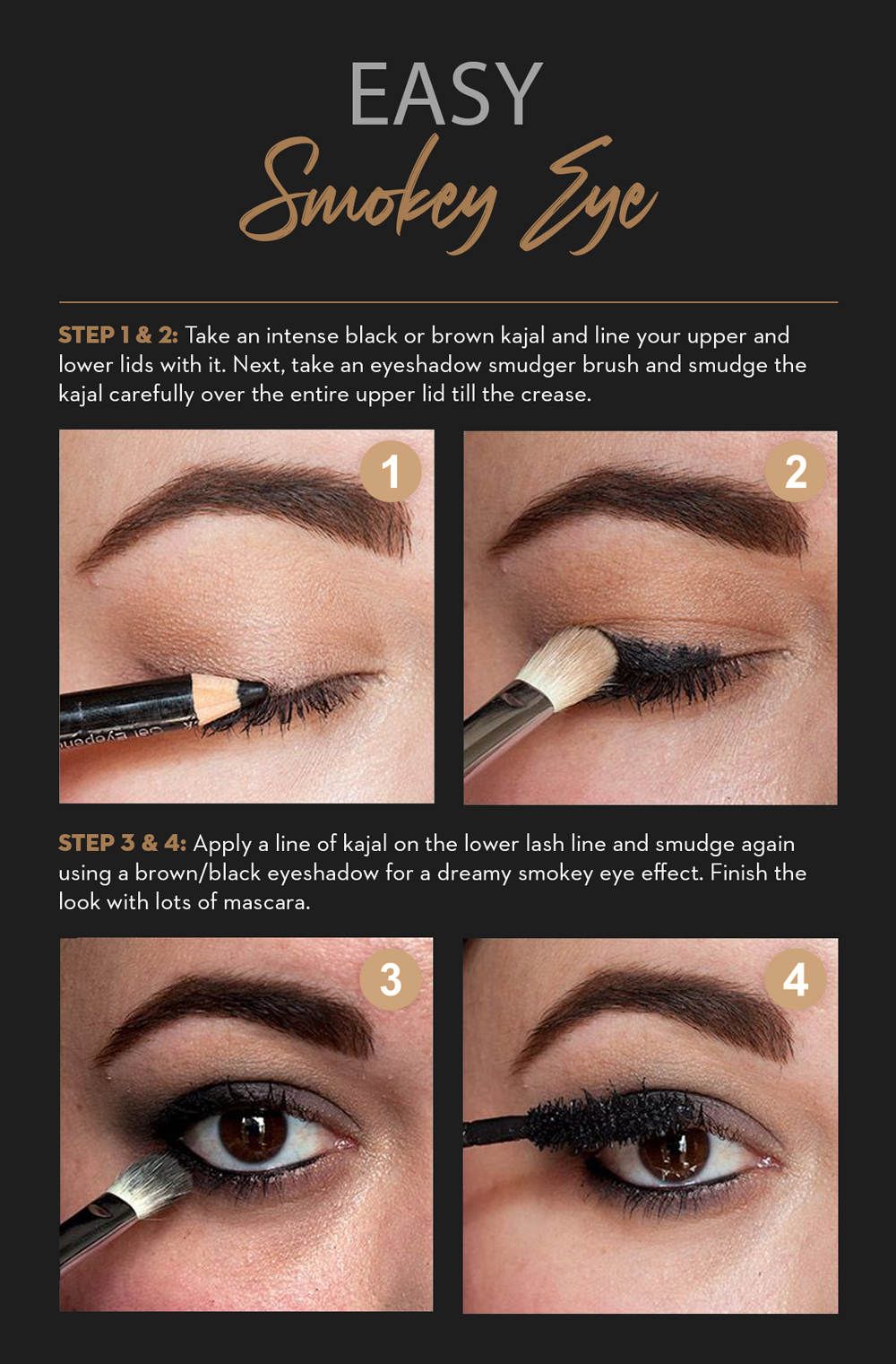 Dramatic Smokey Eye Makeup Tutorial