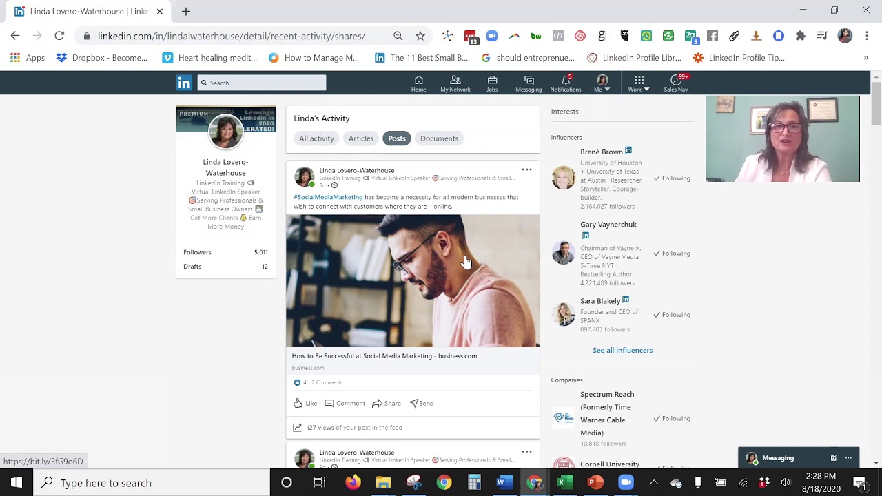 How to edit or delete a post on LinkedIn YouTube