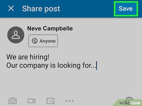 How to Edit a Post on LinkedIn wikiHow