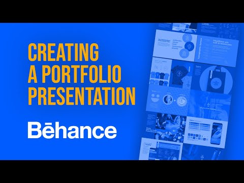 Getting Started Creating a Portfolio Presentation on Behance YouTube