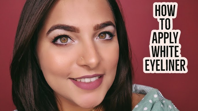 How To Use White Eyeliner Pencil