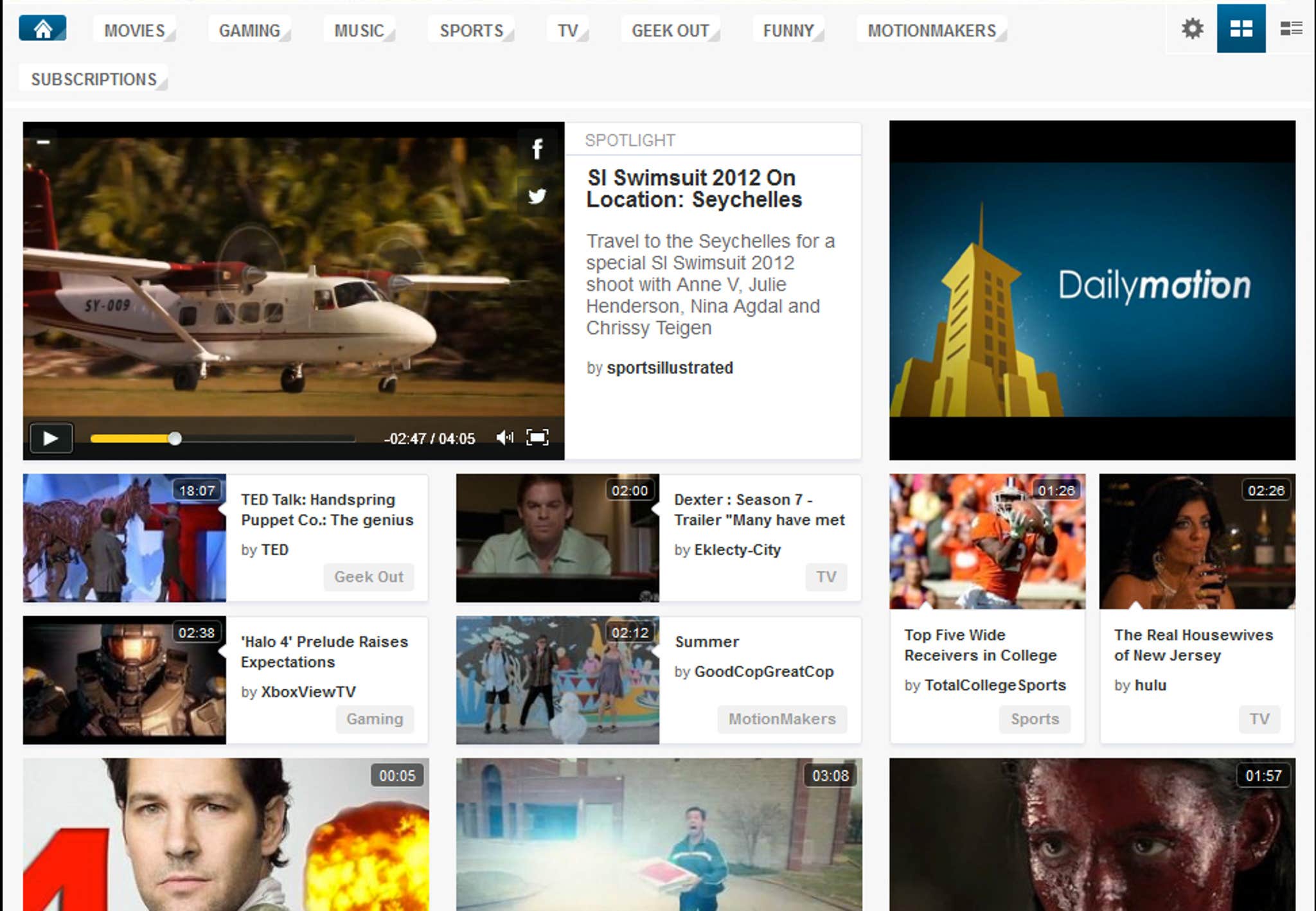 Dailymotion the Webs secondlargest video site unveils a major