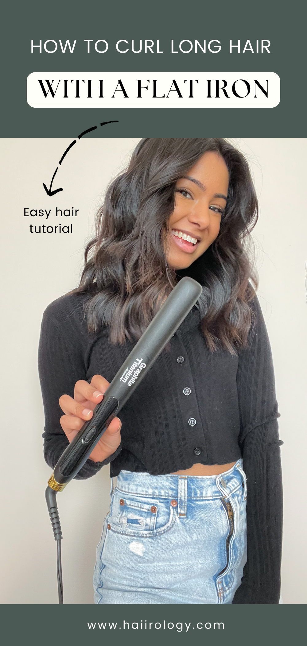 How to curl hair with flat iron Artofit