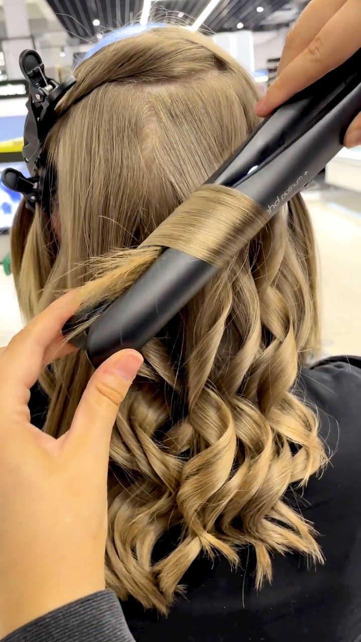 How to curl hair with a flat iron 3 ways Artofit