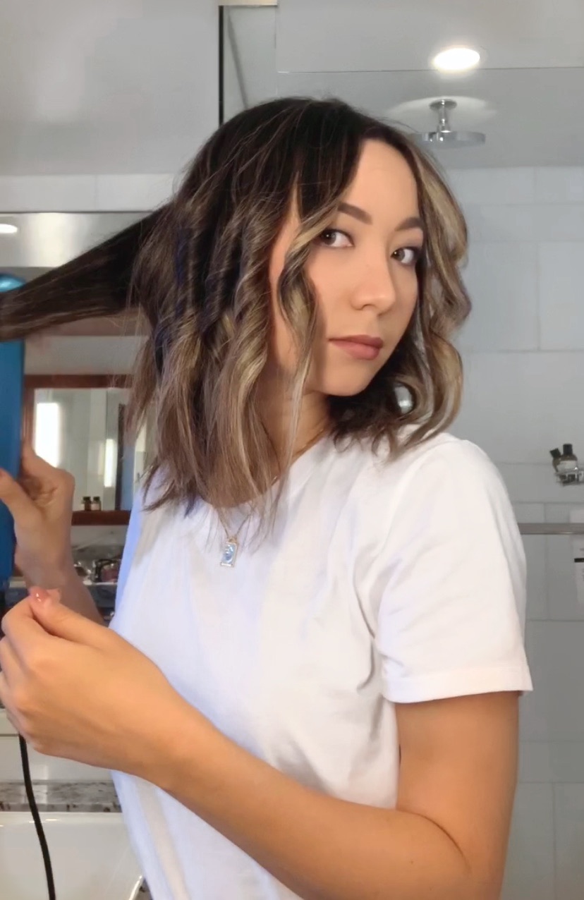 How to Curl Short Hair with a Flat Iron LIFE WITH JAZZ