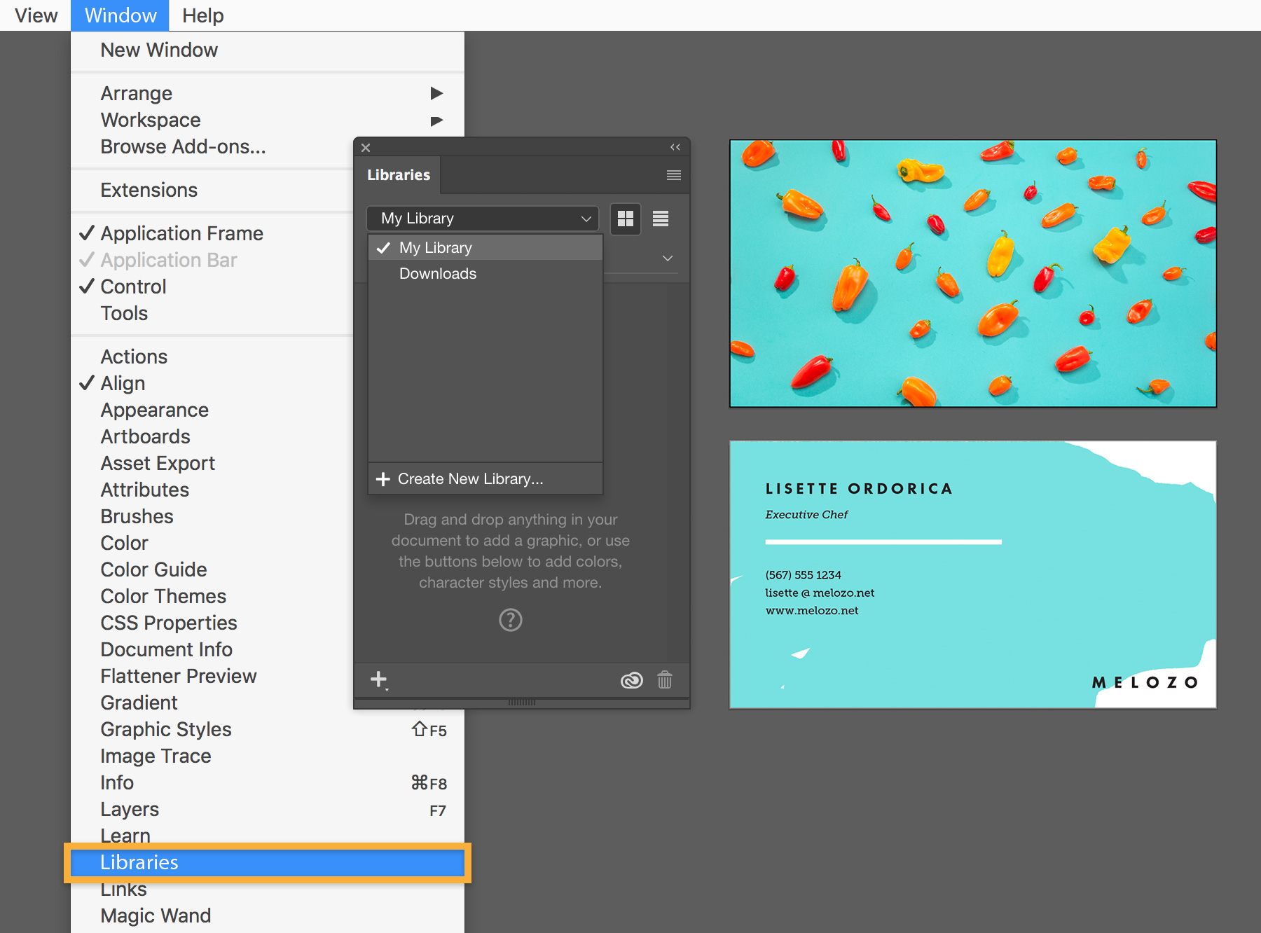 Manage assets with Creative Cloud Libraries Adobe Creative Cloud