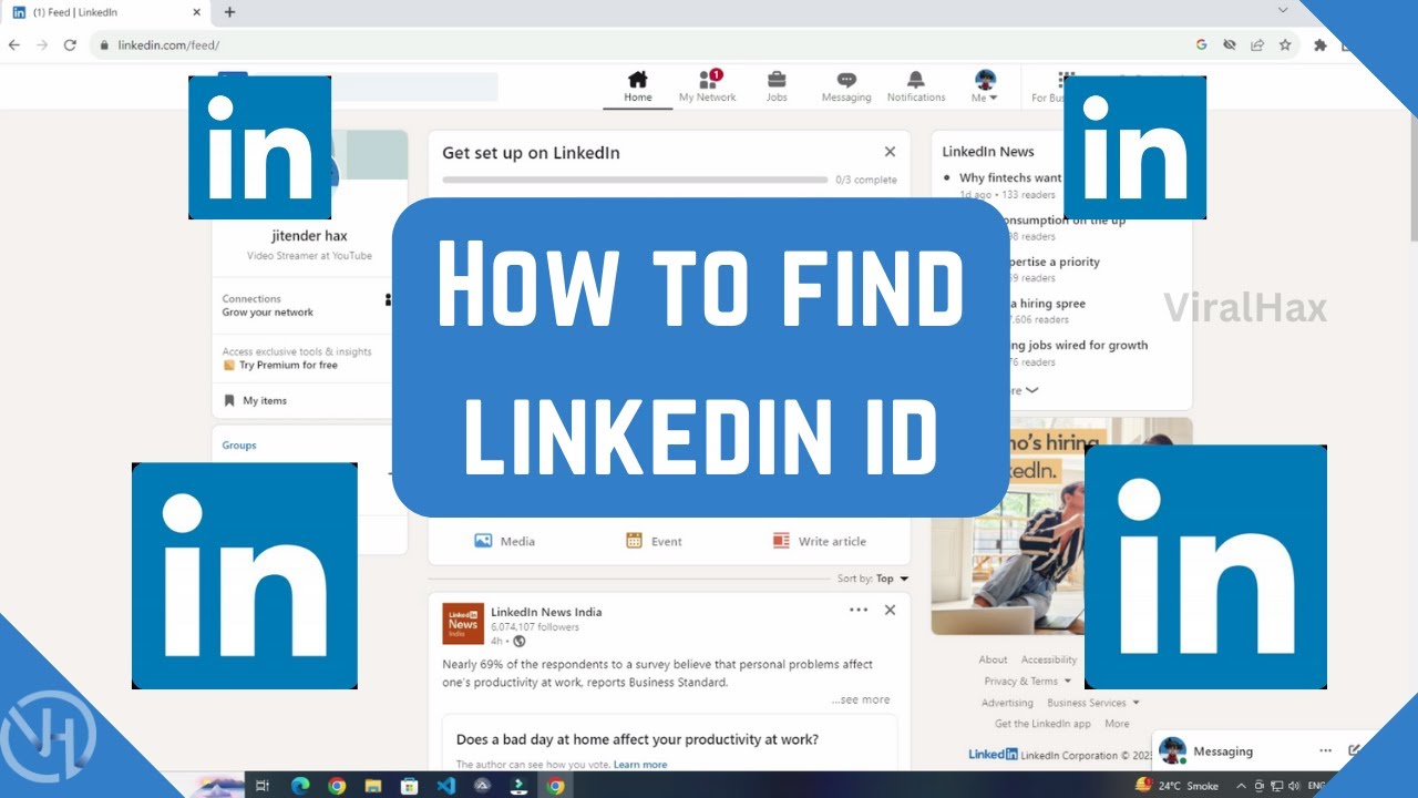 How to Find Linkedin ID How to Get Linkedin Profile ID YouTube