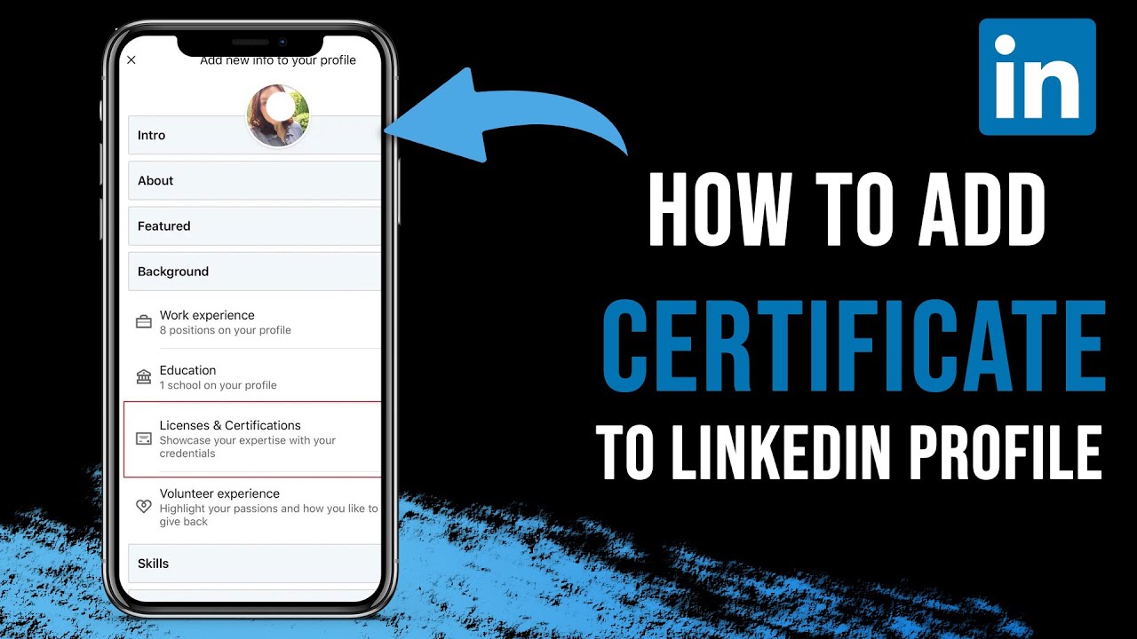 How to Add Certificates to Your LinkedIn Profile YouTube