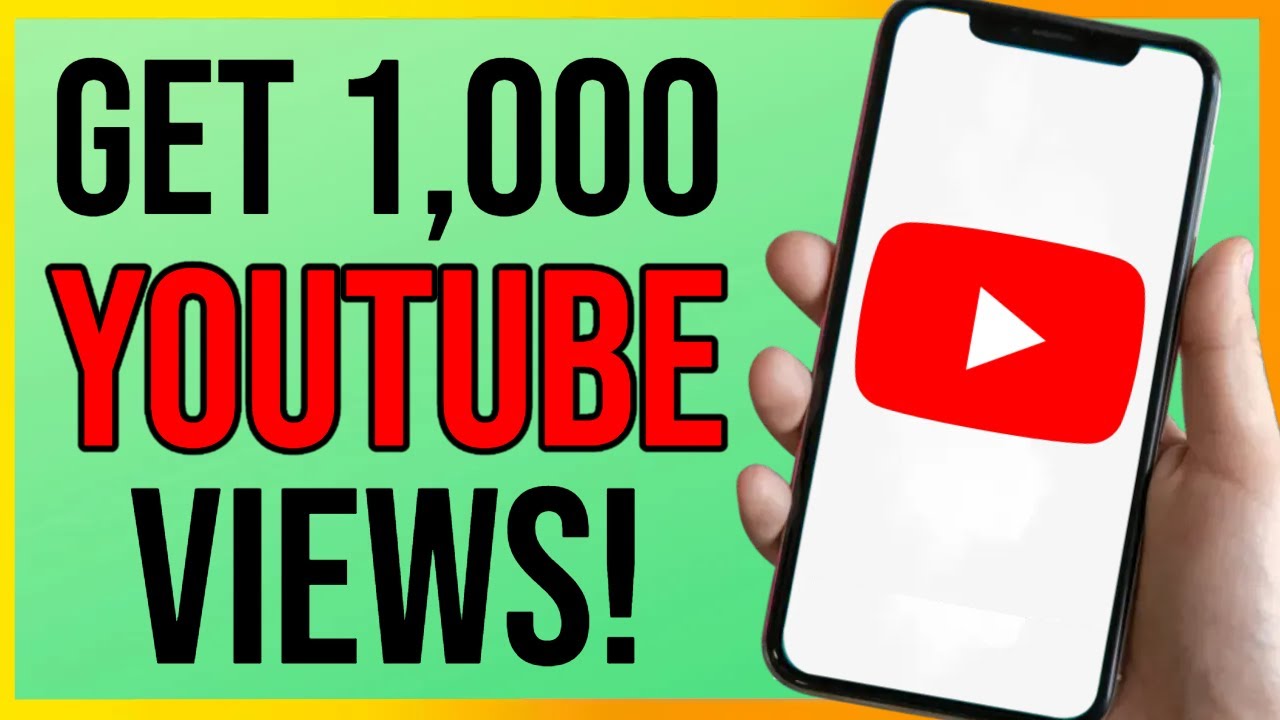 How to Get 1000 Views on YouTube FAST Amazing Method YouTube