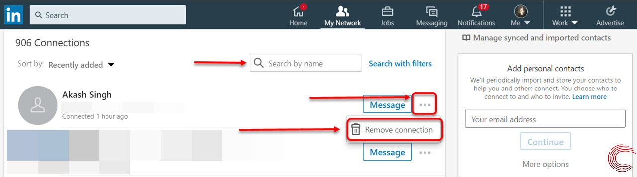 How to delete connections on LinkedIn CandidTechnology