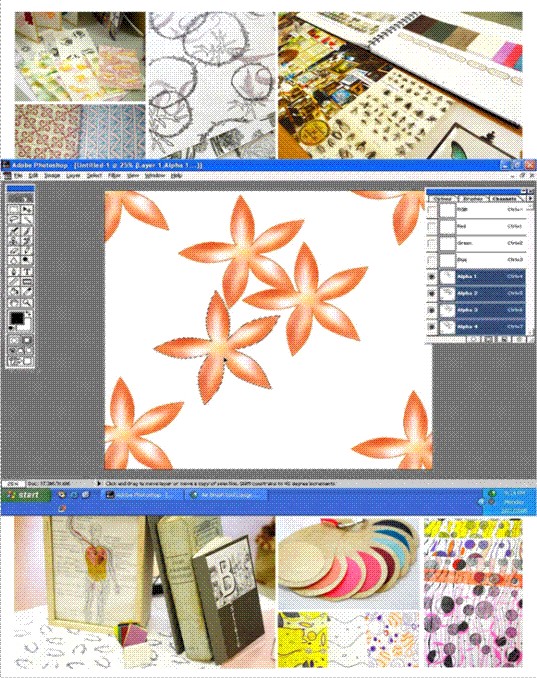 PHOTOSHOP ON TEXTILE DESIGNING