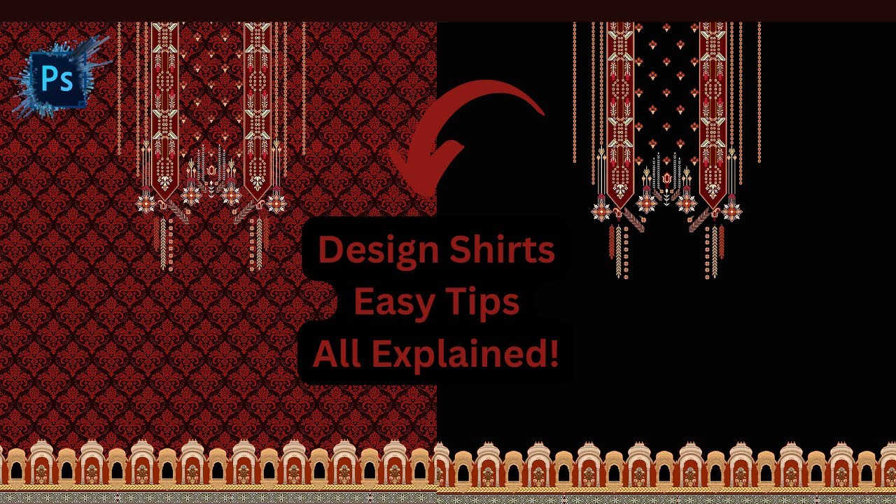 Digital Textile Designing in Photoshop Class 18 How to Design