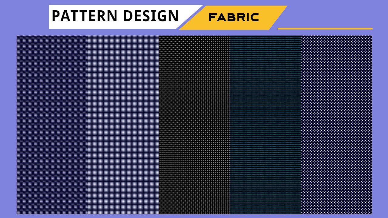 Textile Fabric Design In Photoshop How to make pattern Design in