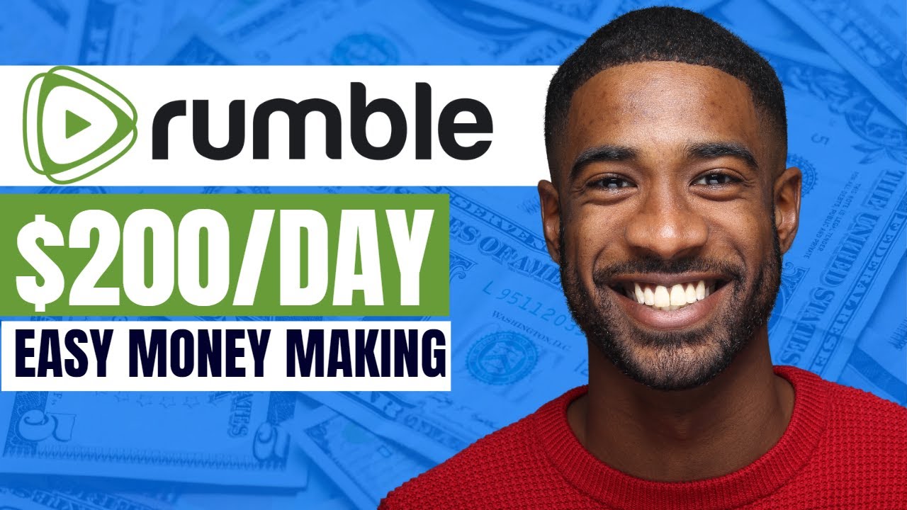 How To Earn MONEY From RUMBLE How to earn money on rumble monetize