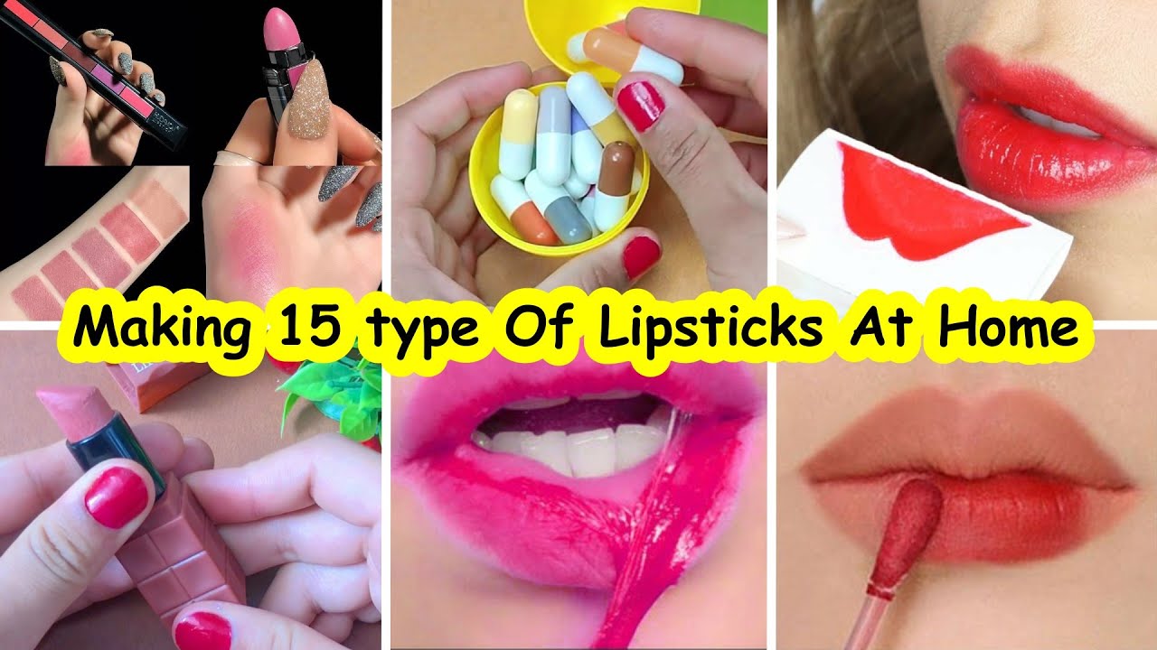Making 15 type of lipsticks at homehow to make lipstick at home