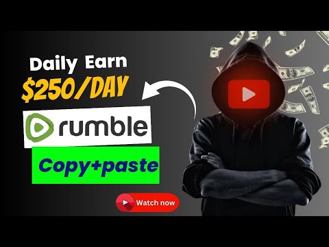 rumble earn money how to make money rumble online YouTube