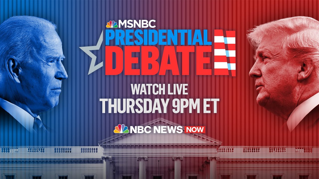 Watch Final Presidential Debate Of The 2020 Election MSNBC YouTube