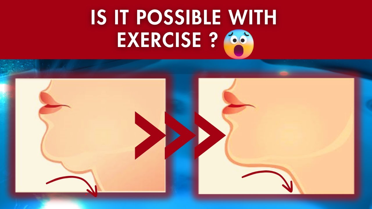 HOW to Get Rid of Double Chin Fast Double Chin Exercise YouTube