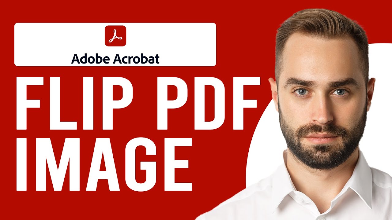 how do you flip a pdf image